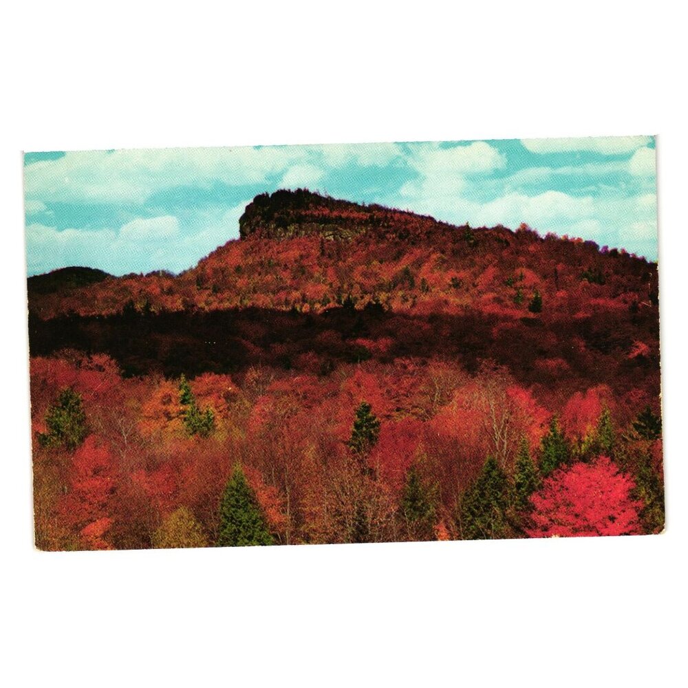 Indian Head New Hampshire Postcard Mountain Reproduction Vintage Scenery Desert